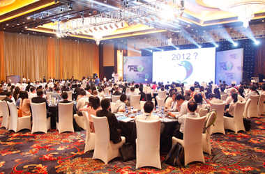 2012德勤高科技、高成长中国50强颁奖典礼现场